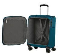 Samsonite Base Breeze Spinner 55 cm EXP mit TSA-Zahlenschloss petrol blue