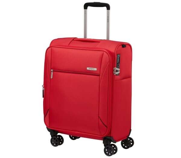 Samsonite Base Breeze Spinner 55 cm EXP mit TSA-Zahlenschloss red