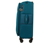 Samsonite Base Breeze Spinner 67 cm EXP mit TSA-Zahlenschloss petrol blue