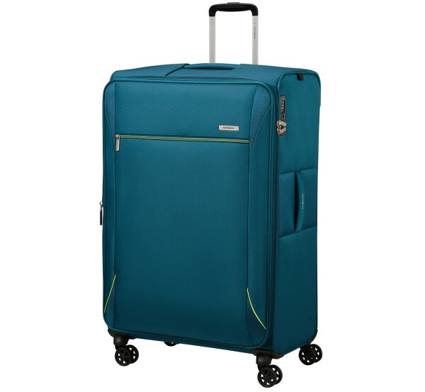 Samsonite Base Breeze Spinner 81 cm EXP mit TSA-Zahlenschloss petrol blue