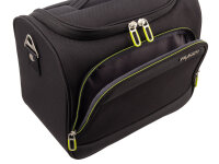 Franky Beautycase T27-F Weichgepäck Reisegpäck black/neongreen