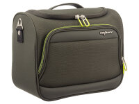Franky Beautycase T27-F Weichgepäck Reisegpäck olive/neongreen