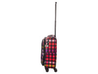 Franky Koffer Gr. S Reisegepäck T27-F Spinner 55er mit Dehnfalte multicolor/black