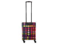 Franky Koffer Gr. S Reisegepäck T27-F Spinner 55er mit Dehnfalte multicolor/black
