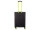Franky Koffer Gr. M Reisegepäck T27-F Spinner 65er mit Dehnfalte black/neongreen