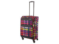 Franky Koffer Gr. M Reisegepäck T27-F Spinner 65er mit Dehnfalte multicolor/black