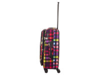 Franky Koffer Gr. M Reisegepäck T27-F Spinner 65er mit Dehnfalte multicolor/black