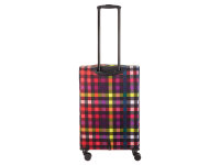 Franky Koffer Gr. M Reisegepäck T27-F Spinner 65er mit Dehnfalte multicolor/black