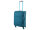 Franky Koffer Gr. M Reisegepäck T27-F Spinner 65er mit Dehnfalte teall/turquise