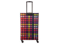 Franky Koffer Gr. L Reisegepäck T27-F Spinner 75er mit Dehnfalte multicolor/black