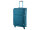 Franky Koffer Gr. L Reisegepäck T27-F Spinner 75er mit Dehnfalte teal/turquise