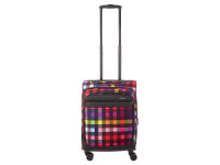 Franky 3er Koffer SET Gr. L/M/S Reisegepäck T27-F Spinner mit Dehnfalte multicolor/black