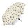Happy Rain Pierre Cardin Easymatic Light Bouquet Auf-Zu Automatik Taschenschirm white