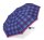 Happy Rain Benetton Super Mini Manuell Taschenschirm Checks blue Karo