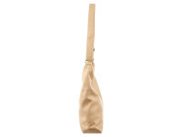 Prato S057-G Umhängetasche Hobobag beige