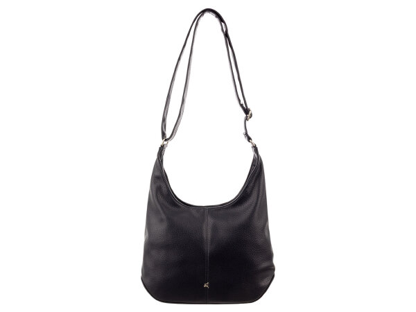 Prato S057-G Umhängetasche Hobobag black