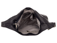 Prato S057-G Umhängetasche Hobobag black