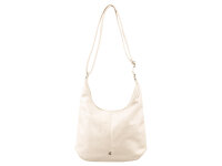 Prato S057-G Umhängetasche Hobobag white
