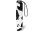 Happy Rain Super Mini Manuell Taschenschirm cow black/white