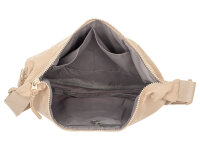 Prato CN06 Nylon Umhängetasche Crossbodybag Damen beige