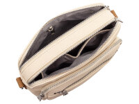 Prato S047-C Umhängetasche Handtasche light beige