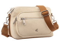 Prato S047-C Umhängetasche Handtasche light beige