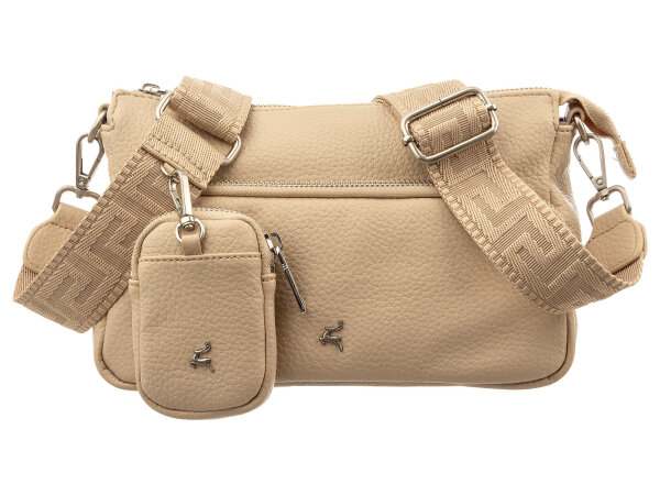 Prato S052-G Umhängetasche beige