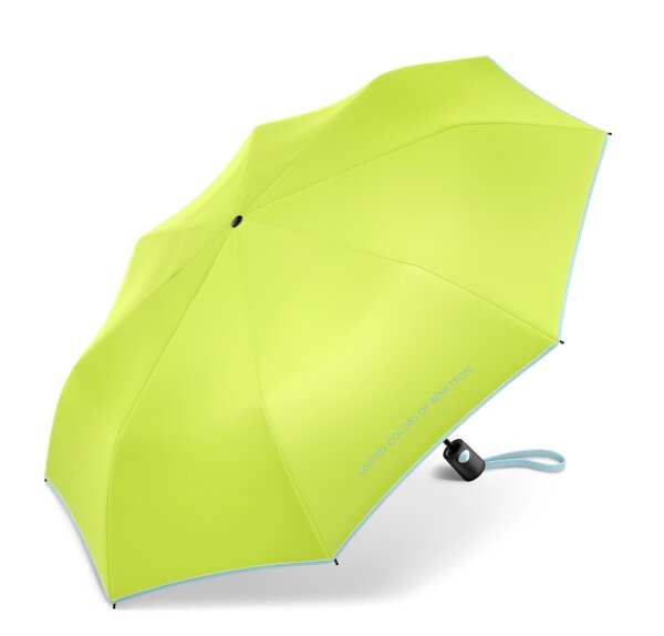 Happy Rain Benetton Mini AC Auf-Automatik Taschenschirm love bird