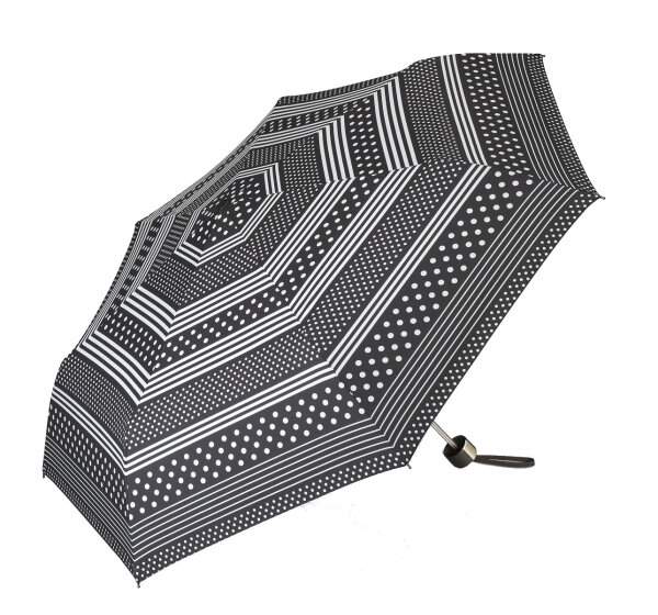 Happy Rain Selection Alu light Regenschirm Manuell Taschenschirm polka dots