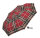 Happy Rain Selection Alu light Regenschirm Manuell Taschenschirm checks red