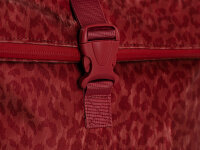 DANIEL RAY DRS25.1686 PU Rubber leopard print backpack S Garies 57 burgundy