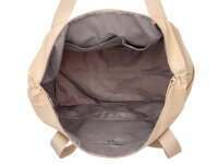 Prato CN14 Nylon Umhängetasche Falttasche beige