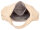 Prato CN19 Nylon Umhängetasche Damen beige