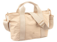 Prato CN15 Nylon Umhängetasche Handtasche Damen beige