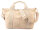 Prato CN15 Nylon Umhängetasche Handtasche Damen beige