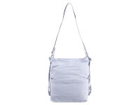 Prato CN22 Nylon 2in1 Umhängetasche und Rucksack Damen blue