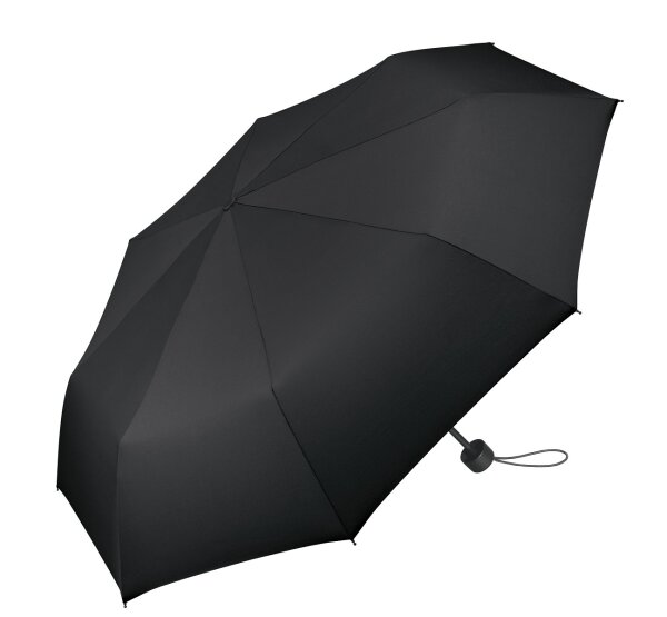 Happy Rain Essentials Super Mini Herren Manuell Taschenschirm schwarz