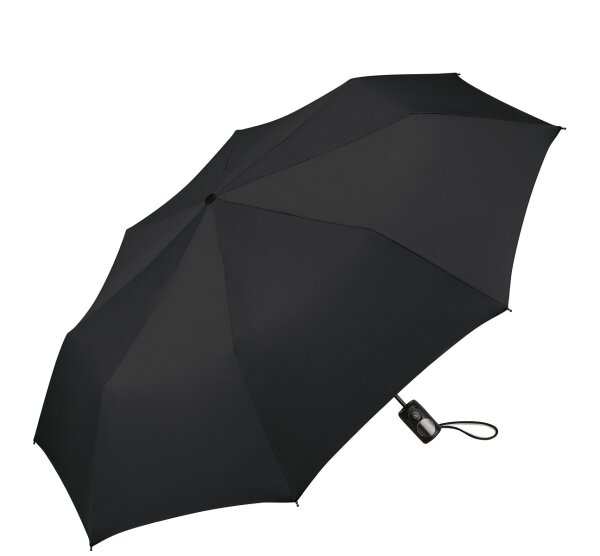 Happy Rain Essentials Mini AC Herren Automatik Taschenschirm schwarz