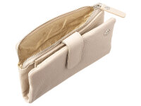 Prato B75-P Leder Damen Geldbörse Hochformat beige