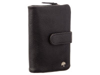 Prato B75-P Leder Damen Geldbörse Hochformat black