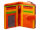 Prato B75-P Leder Damen Geldbörse Hochformat red multicolor