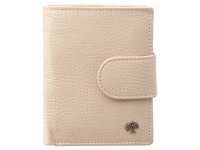 Prato B42-P Leder Damen Geldbörse Hochformat beige