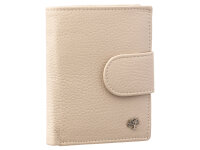 Prato B42-P Leder Damen Geldbörse Hochformat beige