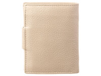 Prato B42-P Leder Damen Geldbörse Hochformat beige