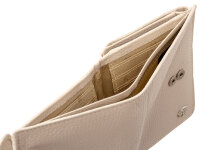 Prato B42-P Leder Damen Geldbörse Hochformat beige