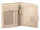 Prato B42-P Leder Damen Geldbörse Hochformat beige