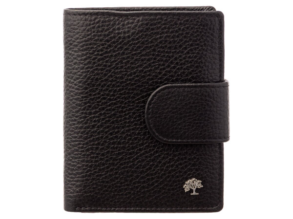 Prato B42-P Leder Damen Geldbörse Hochformat black