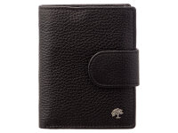 Prato B42-P Leder Damen Geldbörse Hochformat black