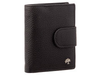 Prato B42-P Leder Damen Geldbörse Hochformat black