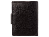 Prato B42-P Leder Damen Geldbörse Hochformat black